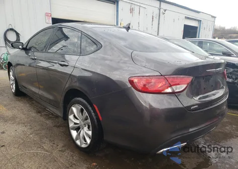 2015 Chrysler 200 S из США, поврежденный, VIN 1C3CCCDG9FN615689